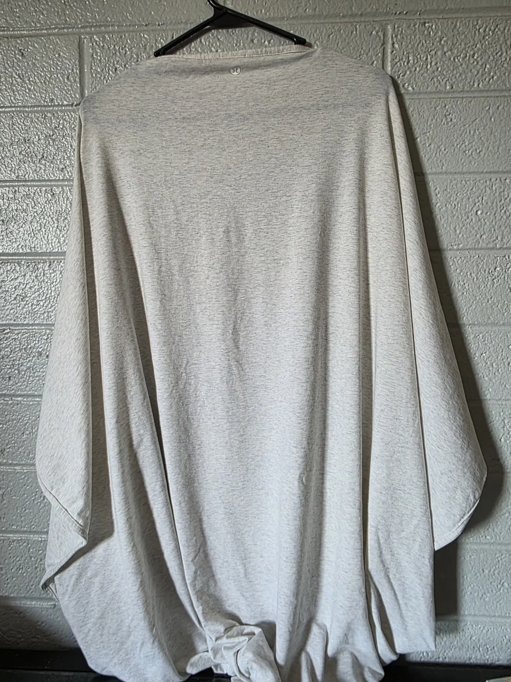 lululemon athletica Cream Open-Front Wrap Cape